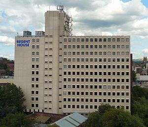 Regent House A large office block on Wellingto...