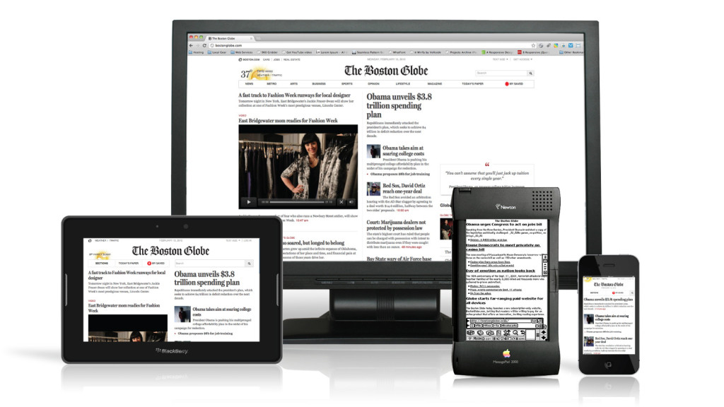 Boston Globe Responsive Design