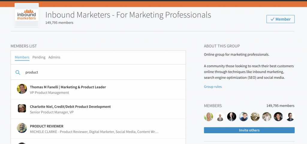 Search LinkedIn Groups - Mindi Rosser - Biznology