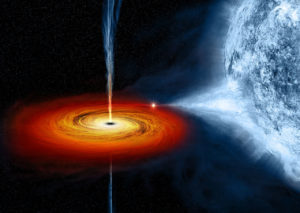 Cygnus X-1 is a galactic X-ray source in the constellation Cygnus, and the first such source widely accepted to be a black hole.